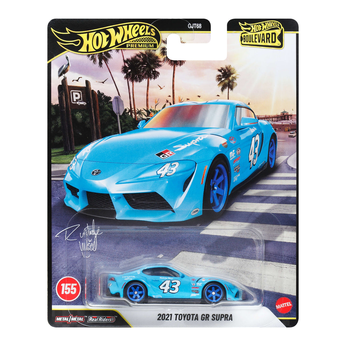 Hot Wheels Premium Boulevard 2021 Toyota GR Supra