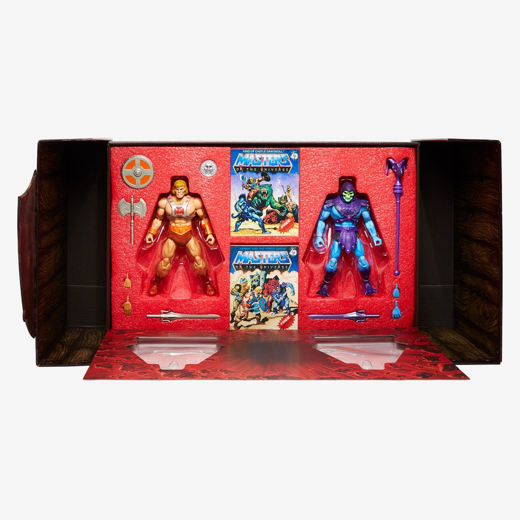 Masters of the Universe Masterverse He-Man vs Skeletor 40th Anniversary