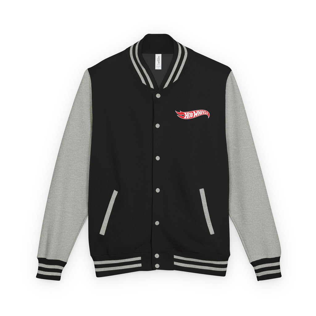 Hot Wheels Logo Black Varsity Jacket