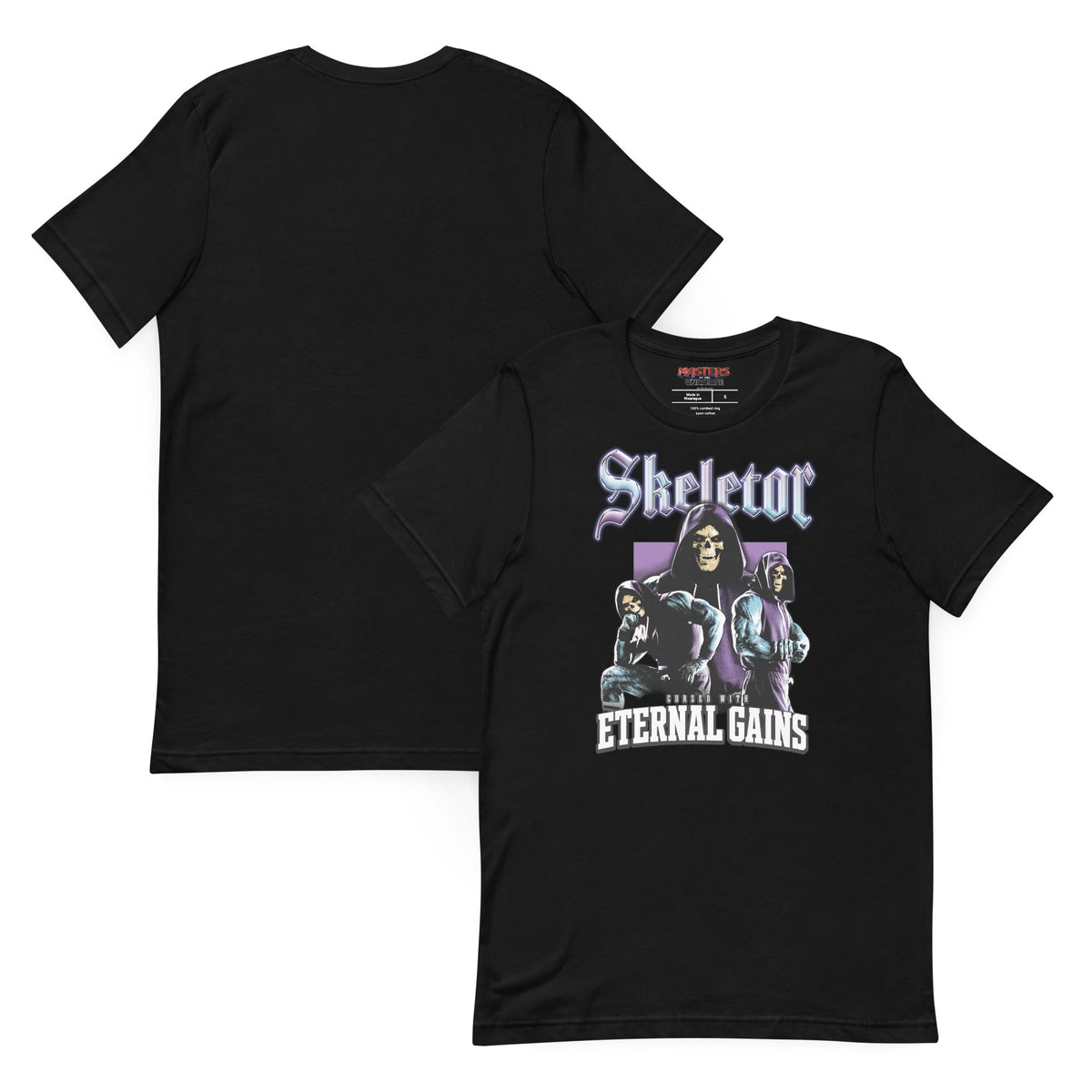 Masters of the Universe Movie Skeletor Eternal Gains Black T-shirt