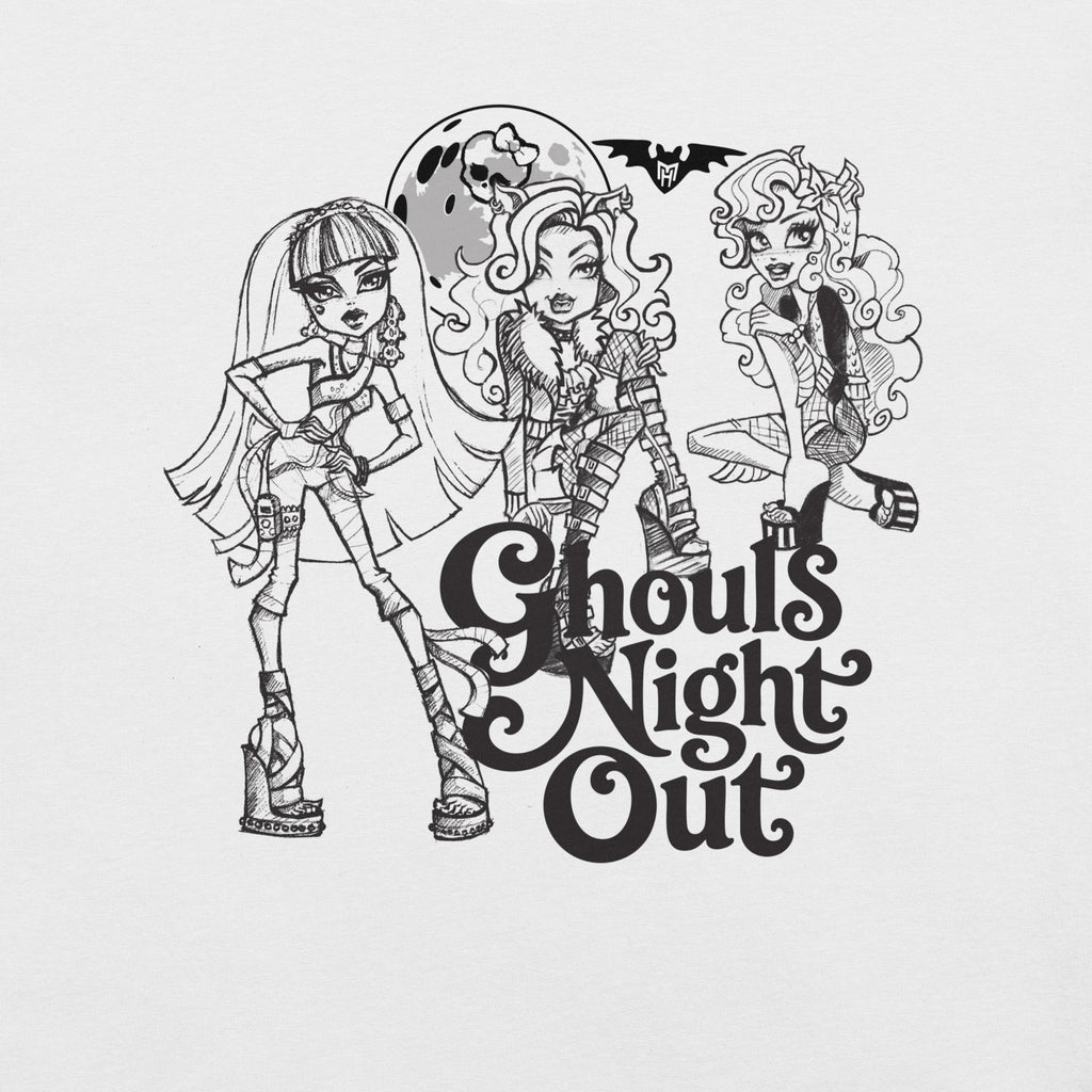 Monster High Ghouls Night Out White T-shirt
